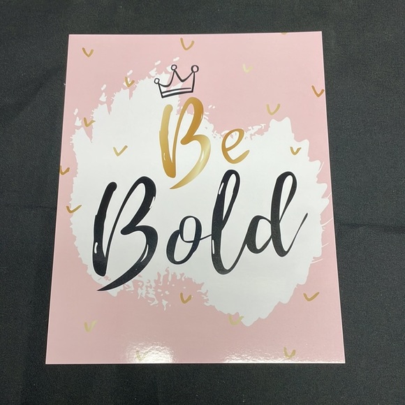 Girls Motivational Wall Decor Prints
Set of 4 Pink Gold Quotes
Office Dorm - Picture 3 of 6